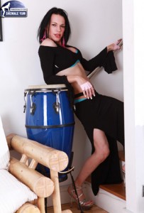 British Tgirl Jordan Jay on Shemale Yum!
